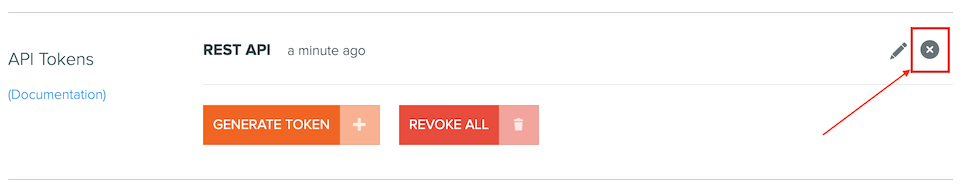 Remove Token